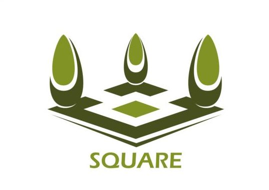 Square logo vectors