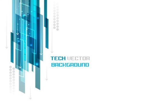 Tech vector background material 02