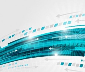 Tech vector background material 03