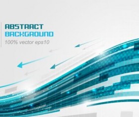Tech vector background material 04
