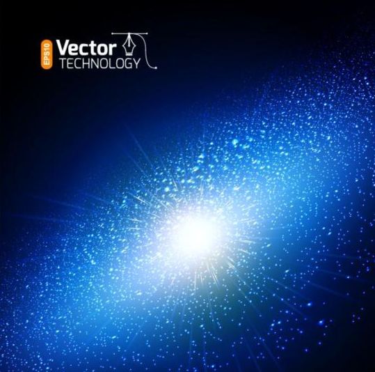 Technology art background vector 03