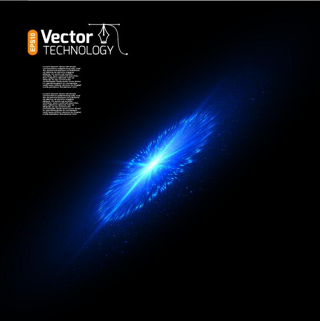 Technology art background vector 04