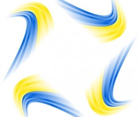 Twisted colored elements background vector 04