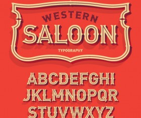 Volume Country font vector