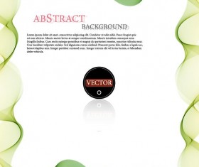 Wavy frame art background vector 05