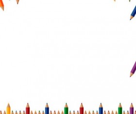 White back to school background vector