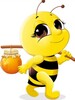 lovely cartoon bee set vectors 02 free download