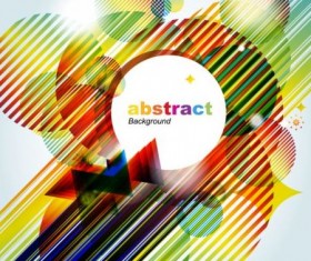 Abstract background with colorful dynamic elements vector 03