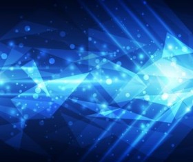 Arrow with blue tech background vector 06