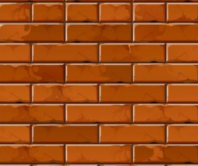 Brick wall seamless patterns vector 01