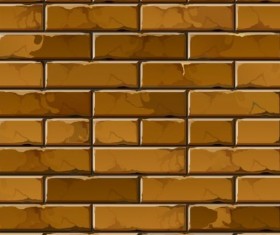 Brick wall seamless patterns vector 03
