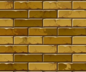 Brick wall seamless patterns vector 04