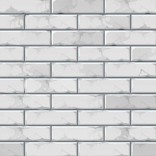 Brick wall seamless patterns vector 08