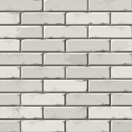 Brick wall seamless patterns vector 11