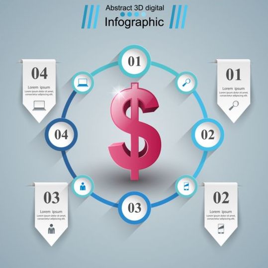 Business Infographic creative design 4527