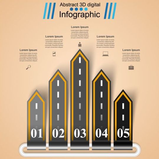Business Infographic creative design 4530