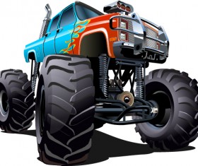 Cartoon sport utility vehicle vector 06 free download