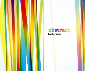 Colored tapes abstract background vector 02