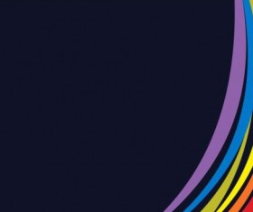 Colorful stripes wave vector background