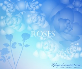 Dream roses photoshop brushes