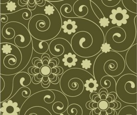 Elegant floral design vector pattern 02