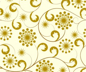 Elegant floral design vector pattern 06