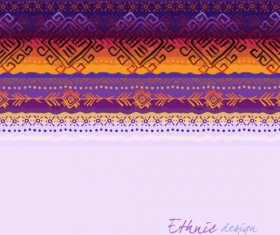 Ethnic ornamental hand drawn background vector 03