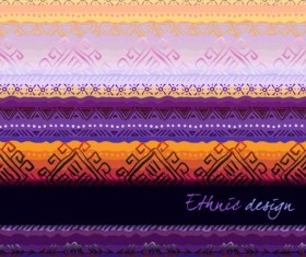 Ethnic ornamental hand drawn background vector 06