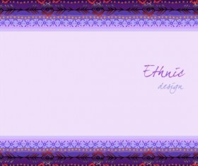 Ethnic ornamental hand drawn background vector 10