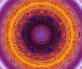 Ethnic ornamental hand drawn background vector 16