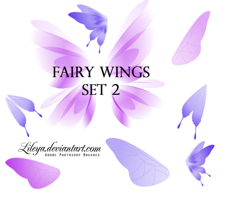 Fairy wings PS Brushes