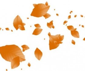 Falling autumn leaves photoshop brushes