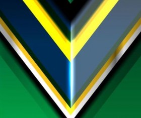 Geometric brazil color backgrounds vector