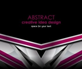 Geometric metal background vectors