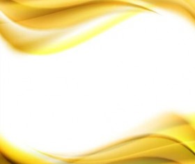 Golden wavy art background vector