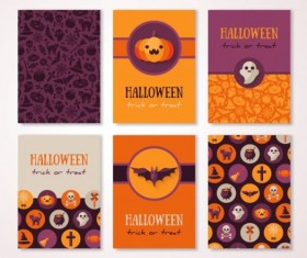 Halloween frick or freaf vector background