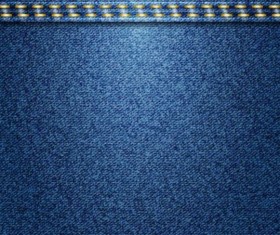 Jeans fabric background vector 06