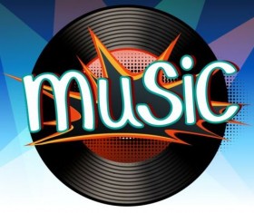 Modern music poster design vector set 02