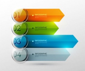 Options and number modern infographic vectors set 13