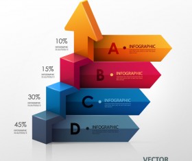 Options and number modern infographic vectors set 14