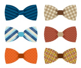 Realistic bow vector template 02