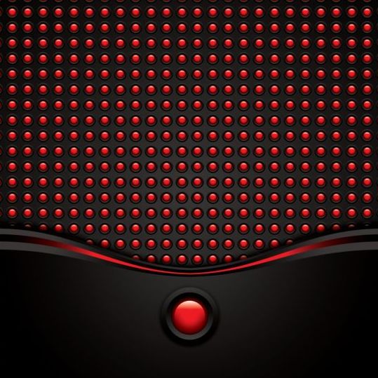 Red with carbon black modern background vector 07