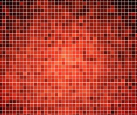 Sparkling square mosaic background vector 02