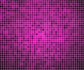 Sparkling square mosaic background vector 03