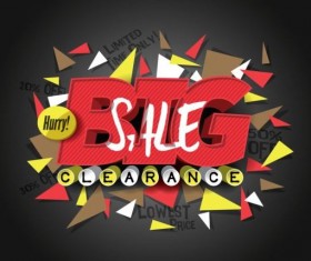 Super sale poster creative template vector 04