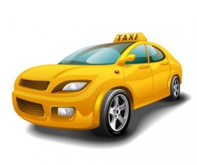 Texi 24 hour service poster vector material 04