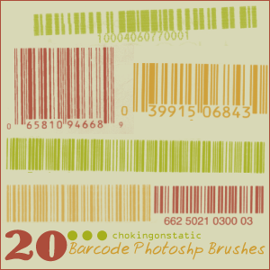 barcode brush photoshop download