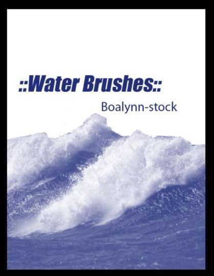 Water wavy PS brushes