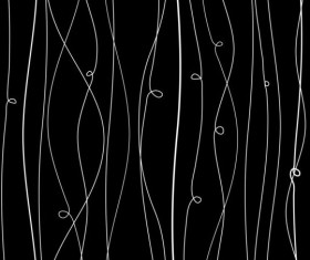 White lines with black background vector
