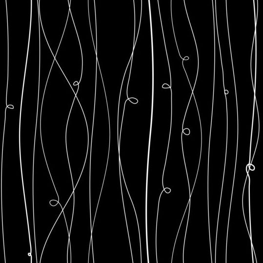 White lines with black background vector free download